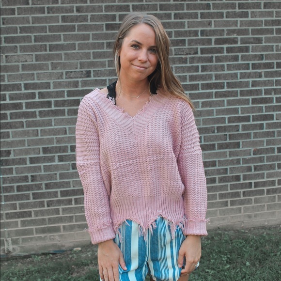 NEW mauve sweater - Picture 2 of 4